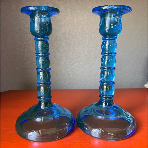 vintage candle holders - Picture 3 of 8